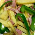 最初から's cooksnap of when they made じゃがいもとピーマンのシャキシャキ炒め.