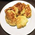 いちごももりんご's cooksnap of when they made 赤ちゃんおやつ♡りんごの豆腐ホットケーキ.