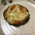 久遠P's cooksnap of when they made 簡単☆しいたけの味噌マヨチーズ焼き♪.