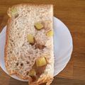 まりちゃん♡'s cooksnap of when they made ★HB使用★さつまいも食パン.