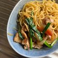 cocoroママン's cooksnap of when they made ごま油が香る絶品☘️醤油焼きそば.