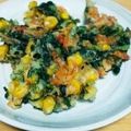 美味しいりんご's cooksnap of when they made 大根の葉×桜えび×じゃこのかき揚げ♪.