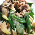 ちづりんも's cooksnap of when they made 豚肉と白ネギ・しめじの味噌炒め.