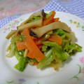 ななぐくん's cooksnap of when they made エリンギの野菜の中華味噌炒め.
