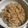 sajunko625's cooksnap of when they made 山椒香る♪しらすと小エビの和風チャーハン.
