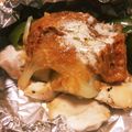 tomaton☆'s cooksnap of when they made 秋鮭のチャンチャン焼き風ホイル焼き.