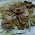 クック022M25☆'s cooksnap of when they made 簡単！豚の生姜焼きのマヨネーズ添え.