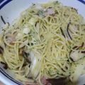 まつ＠Ever17's cooksnap of when they made 旨味倍増♪塩昆布でペペロンチーノ.