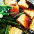タルタルチキン南蛮's cooksnap of when they made 厚揚げと小松菜のおひたし.