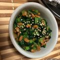はーちゃん0602's cooksnap of when they made 小松菜と納豆の味噌和え.