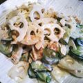 みむみむ姫's cooksnap of when they made れんこんとツナ缶マスタードマヨサラダ.