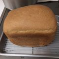 チャクキンタ's cooksnap of when they made 天然酵母♪ココナッツ･全粒粉パン(HB).
