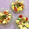 ふたごゆき's cooksnap of when they made ズッキーニとチーズのコロコロサラダ.