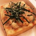 クックWY4OJ3☆'s cooksnap of when they made 絹揚げ豆腐のキムチーズ焼き.