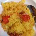 ムーヒツジ's cooksnap of when they made 超簡単f(^^;)ツナとトマトのパエリア.