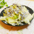 旦那は皿洗い's cooksnap of when they made ＊キャベツとしらすのゆかり和え＊.