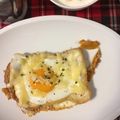 horseland's cooksnap of when they made 卵乗せチーズトースト.
