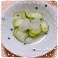結真は道産子♪'s cooksnap of when they made カレーのための☆胡瓜とらっきょうの和え物.