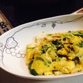 あるくくまたに's cooksnap of when they made 春菊の卵とじ.