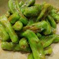 goemono's cooksnap of when they made ししとうの味噌炒め.