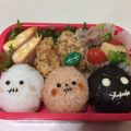 ☆mipomesi☆'s cooksnap of when they made ハロウィン お弁当 幼稚園 キャラ弁♡.