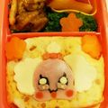 マイク916's cooksnap of when they made キャラ弁☆プリキュアアラモード＊ペコリン.