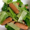 KimiキラMiku's cooksnap of when they made ☆レタス救済　ソーセージと一緒に☆.