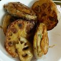 ami-rarara's cooksnap of when they made タレがおいしい照焼蓮根はさみ.