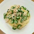 max4995's cooksnap of when they made 和風たまねぎドレッシングで作る冷製パスタ.