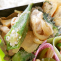 のりてぃｓｘ's cooksnap of when they made 豚とオクラのマヨみそ炒め.