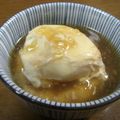 まあくんのおくさん's cooksnap of when they made がんものあんかけ卵落とし.
