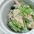 ぷぬーぴーさん's cooksnap of when they made 小松菜えのきツナのマヨサラダ.
