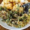 ｱｲﾊﾅ's cooksnap of when they made 簡単、美味しすぎてハマる。豆苗のかき揚げ.