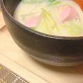 しょりん's cooksnap of when they made 白菜のミルクスープ♡.