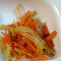 よっちゃんもち★'s cooksnap of when they made さつまいもとあり合わせのきんぴら.
