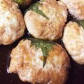 カナダちびママ's cooksnap of when they made ふわふわ鶏つくねの大葉照り焼き.