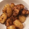 akmix☻'s cooksnap of when they made 鶏ももとじゃがいものハニーマスタード炒め.
