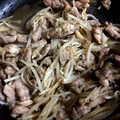 らぶみんと's cooksnap of when they made 鶏せせりと豆もやしのオイスター炒め♪.