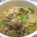 クック7G6L7A☆'s cooksnap of when they made サバの水煮缶と白菜の玉子とじ.