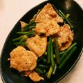 ゆぴー628's cooksnap of when they made 豚ロース薄切り肉とニンニクの芽の焼き肉.