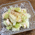 ぽんた番長's cooksnap of when they made キャベツとささみの簡単サラダ♪.