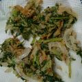 やまきょろちゃん's cooksnap of when they made 大根の葉×桜えび×じゃこのかき揚げ♪.