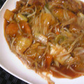 みみたぶぅ's cooksnap of when they made 豚とお餅の焼肉キムチ炒め♪.