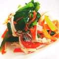 クックM860DG☆'s cooksnap of when they made 人参と水菜とえのきの簡単カラフルおひたし.