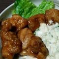 kuma629's cooksnap of when they made 人気検索トップ10 揚げないチキン南蛮.