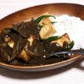 アクセル☆'s cooksnap of when they made 厚揚げと野菜のねりごま黒カレー.