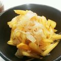 Tケｰ′sK's cooksnap of when they made 柿と大根のなます～レモン風味～.