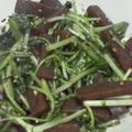 ３４５'s cooksnap of when they made こんにゃくと水菜のピリ辛炒めに柚子胡椒♪.