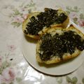 夢夢555's cooksnap of when they made 食べたいゴマたっぷり♪ゴマゴマトースト.