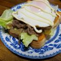 超絶みっちゃん's cooksnap of when they made 牛丼リメイク♡牛たまトースト.